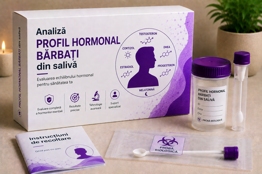 Profil hormonal bărbați din salivă